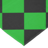 Nappe Motif Black Green Check (Angle)