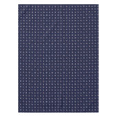 Nappe Motif blanc et bleu rouge d'Ancre (Devant)