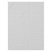 Nappe Motif blanc gris moderne (Devant)