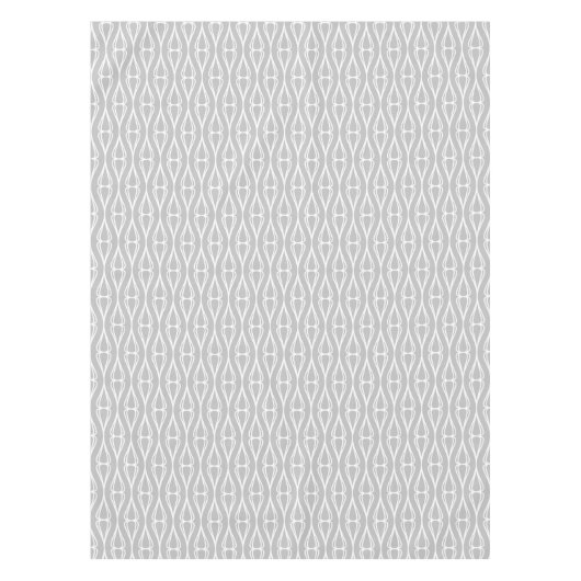 Nappe Motif blanc gris moderne (Devant)