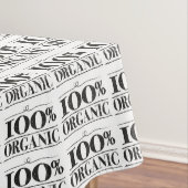 Nappe motif blanc noir 100% bio (In Situ)