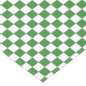 Nappe Motif blanc vert (Angle)
