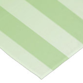 Nappe Motif blanc vert rayé (Angle)