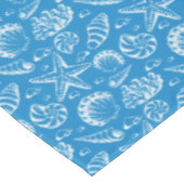 Nappe Motif bleu 2 de plage (Angle)
