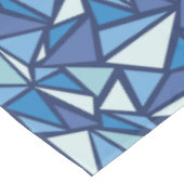 Nappe Motif bleu abstrait de Crsytal de glace (Angle)