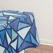 Nappe Motif bleu abstrait de Crsytal de glace (In Situ)