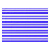 Nappe Motif Bleu Blanc Vertical Grilles (Devant (Horizontal))