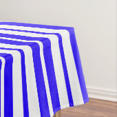 Nappe Motif Bleu Blanc Vertical Grilles (In Situ)