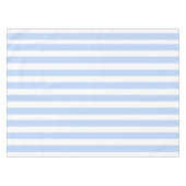 Nappe Motif bleu-clair et blanc de rayures (Devant (Horizontal))