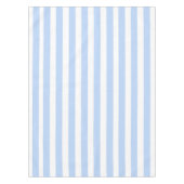 Nappe Motif bleu-clair et blanc de rayures (Devant)