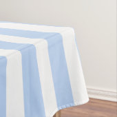 Nappe Motif bleu-clair et blanc de rayures (In Situ)