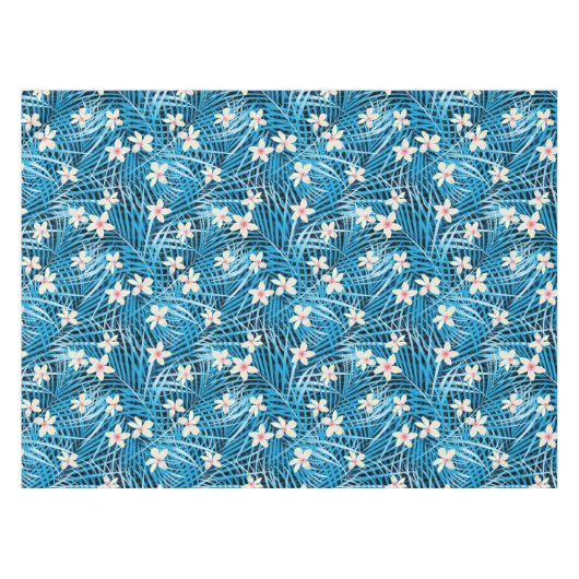 Nappe Motif bleu de palmettes (Devant (Horizontal))