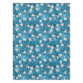 Nappe Motif bleu de palmettes (Devant)