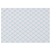 Nappe motif bleu en forme de diamant (Devant (Horizontal))
