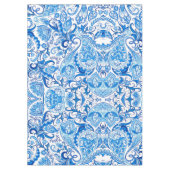 Nappe Motif bleu et blanc de Paisley (Devant)