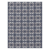 Nappe motif bleu floral de style baroque (Devant)