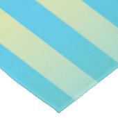 Nappe Motif bleu jaune vert rayé (Angle)