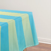 Nappe Motif bleu jaune vert rayé (In Situ)
