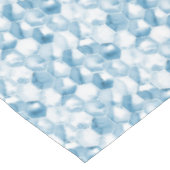 Nappe Motif bleu mou de Canotype d'aquarelle (Angle)