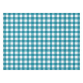 Nappe Motif bleu plaid (Devant (Horizontal))