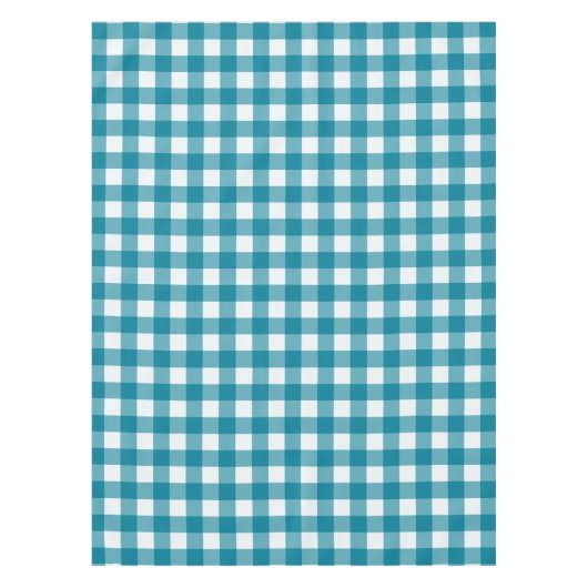 Nappe Motif bleu plaid (Devant)