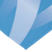 Nappe motif bleu topaz (Angle)