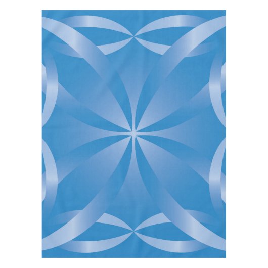 Nappe motif bleu topaz (Devant)