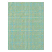 Nappe Motif bleu turquoise (Devant)