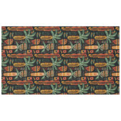 Nappe Motif Boho Tropical Africain Mudcloth (Devant (Horizontal))