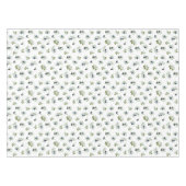 Nappe Motif botanique chic aquarelle vert olive (Devant (Horizontal))