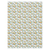Nappe Motif botanique de citrus orange (Devant)