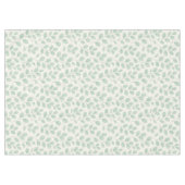 Nappe Motif botanique d'eucalyptus (Devant (Horizontal))