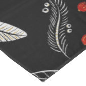 Nappe Motif botanique élégant (Angle)