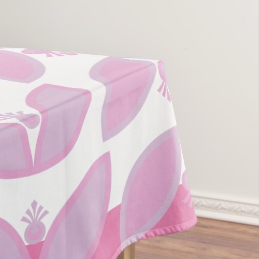 Nappe Motif botanique rose (In Situ)