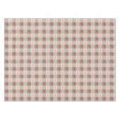 Nappe Motif bronzage rouge de cabine d'ours d'orignaux (Devant (Horizontal))