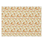 Nappe Motif Brown de conception de poulet (Devant (Horizontal))