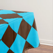 Nappe Motif Brown de contrôle du diamant bleu (In Situ)