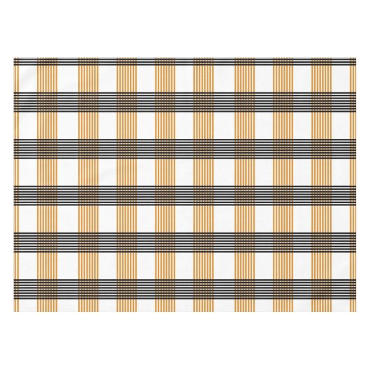 Nappe Motif Brown de vérification du service (Devant (Horizontal))