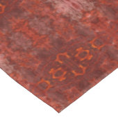 Nappe Motif Brown en cuir de luxe texturé (Angle)