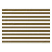 Nappe Motif Brown et blanc de rayures (Devant (Horizontal))