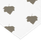 Nappe Motif Brown feuille Sycamore Tree (Angle)