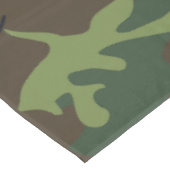 Nappe Motif Camouflage Vert, Votre nom, Personnaliser (Angle)