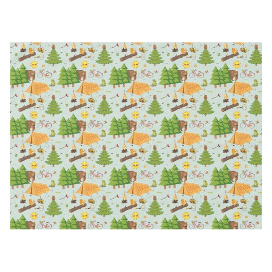 Nappe Motif campant (Devant (Horizontal))