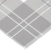 Nappe Motif carreau bison noir et blanc (Angle)