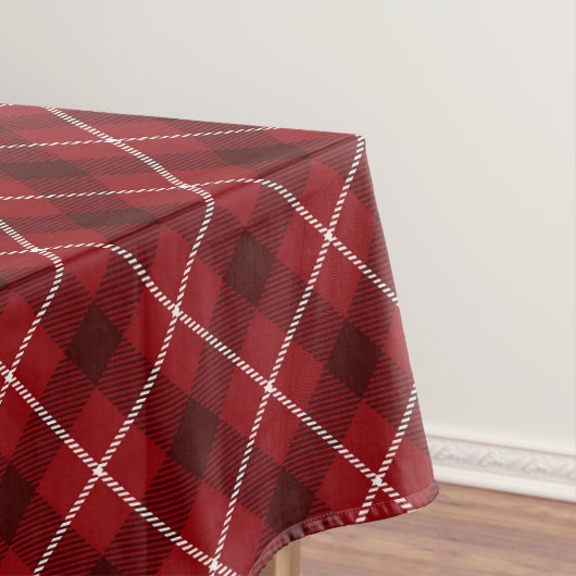 Nappe Motif carreau rouge (In Situ)