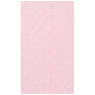 Nappe Motif Carreaux Élégant Rose Pâle et Blanc