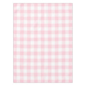 Nappe Motif carreaux gingham rustique rose (Devant)