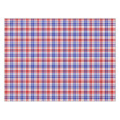 Nappe Motif carreaux tartan bleu rouge blanc (Devant (Horizontal))
