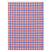 Nappe Motif carreaux tartan bleu rouge blanc (Devant)