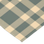 Nappe Motif carreaux vert jaune (Angle)